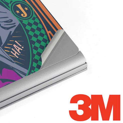 DC Comics The Joker Casino Chip Surface Book 2 13.5in Skin